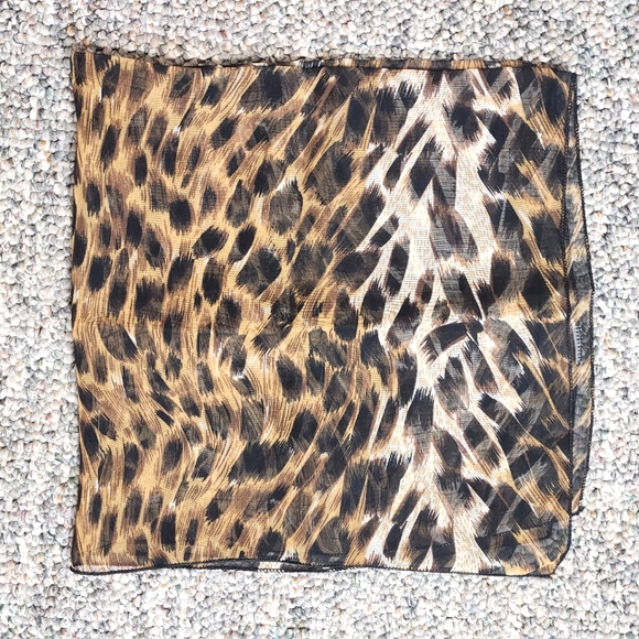 Anthropologie Animal Print Neck Scarf - Picture 1 of 4